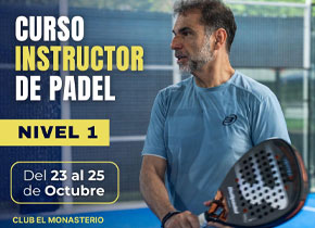 Curso Instructor de Padel Nivel I - 23, 24 y 25 de Octubre 2026