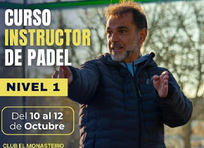 Curso Instructor de Padel Nivel I - Octubre 2026